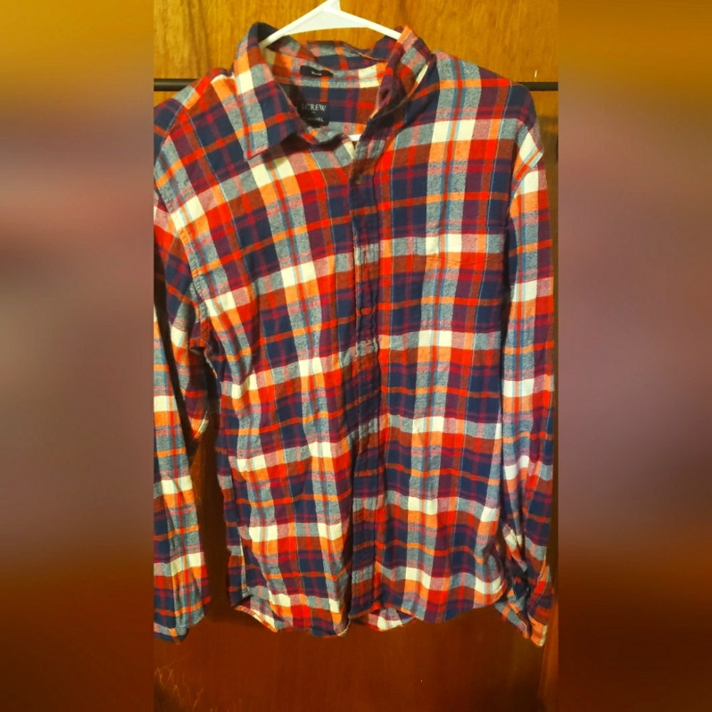 J Crew Men's Flannel